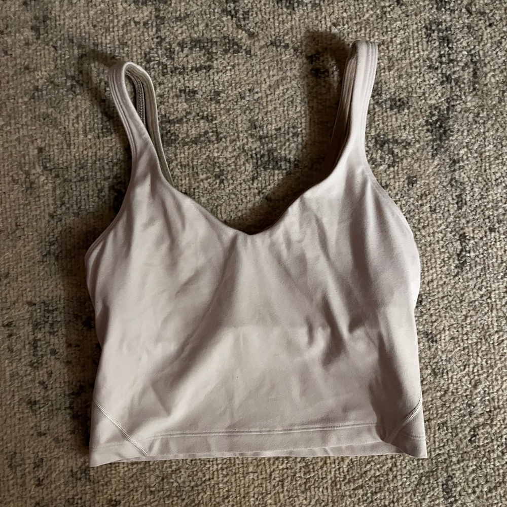 Lululemon Align Tank (White, Size 4)